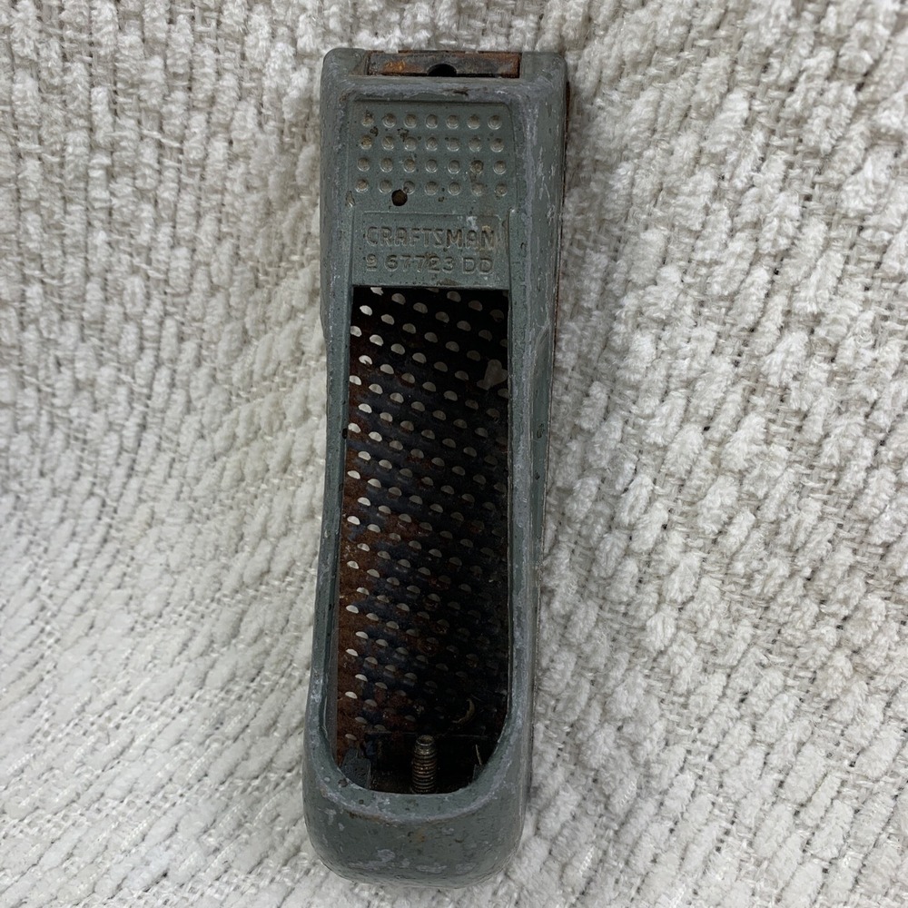 Vintage CRAFTSMAN RASP 67723‎ DD Green  Woodworking USA 2